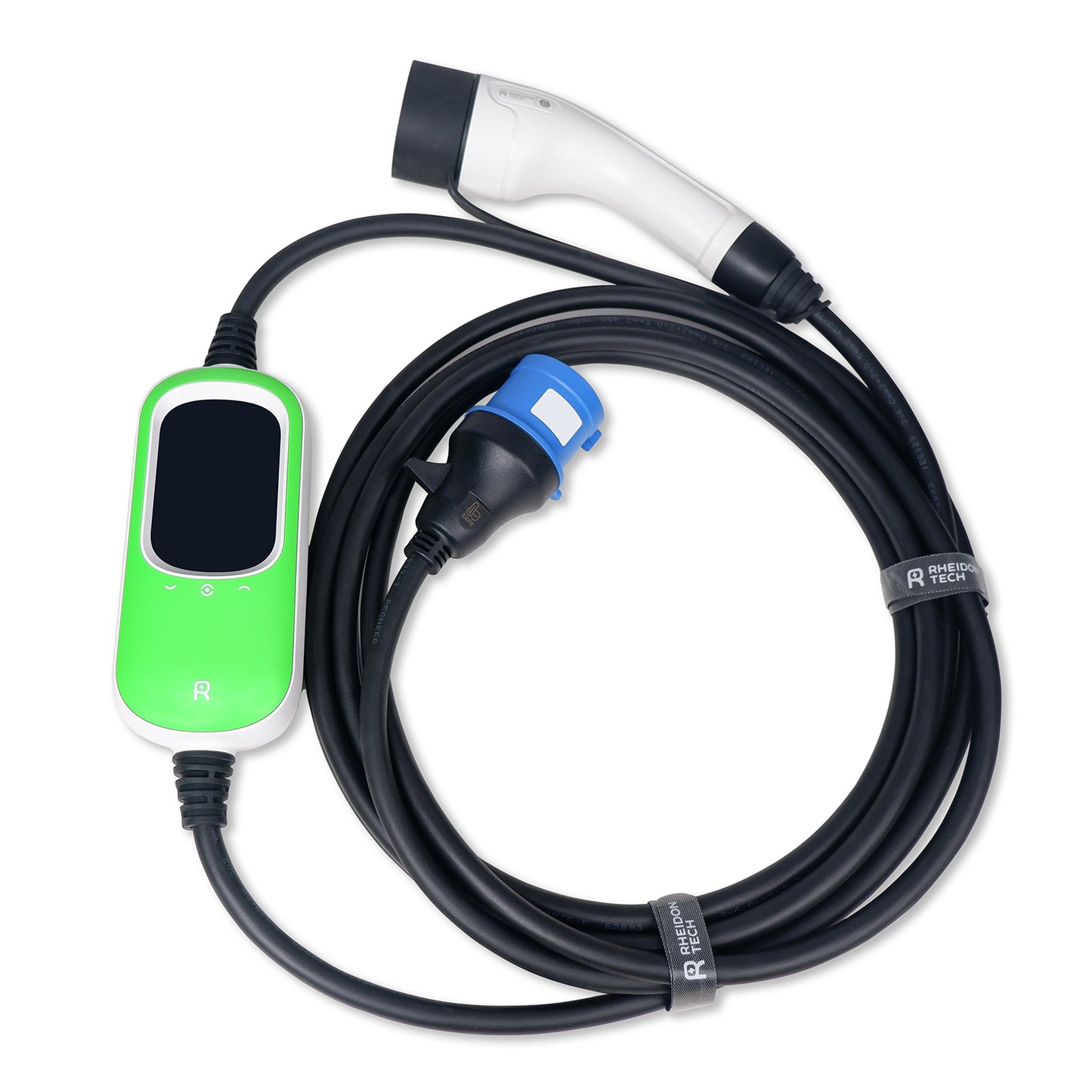 Carregador portátil RHEIDON TECH 7,2 kW tipo 2