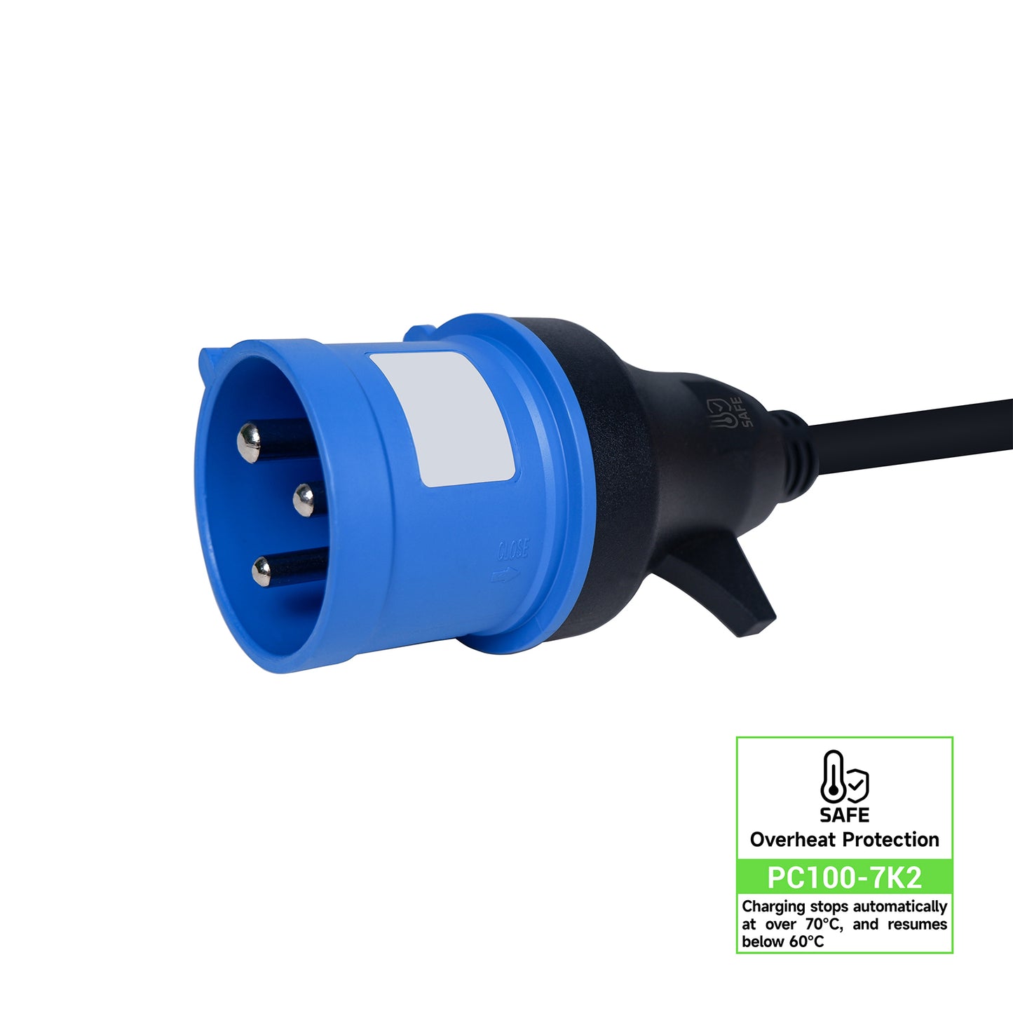 Carregador portátil RHEIDON TECH 7,2 kW tipo 2